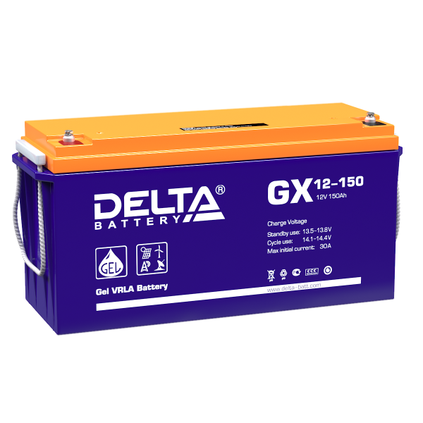 Аккумулятор для ИБП Delta Battery GX 12-150 12 В 150 Ач