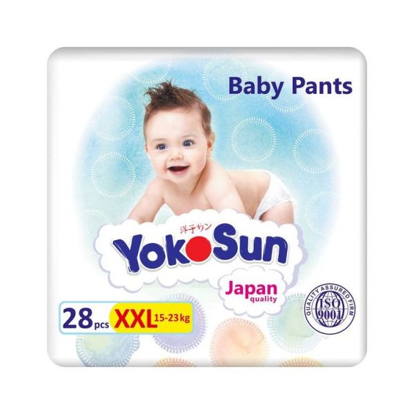 Подгузники-трусики YOKOSUN Comfort XXL 28 размер XXL, 15 - 23 кг, 28 шт.