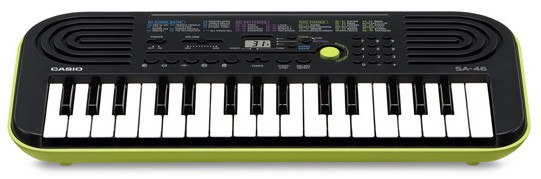 Синтезатор Casio SA-46 зеленый