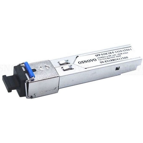 Трансивер Osnovo SFP-S1SC18-F-1310-1550-I